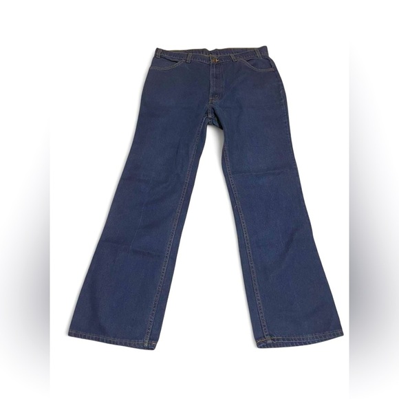 Levi's Blue Straight Jeans Classic Style - Picture 2 of 5